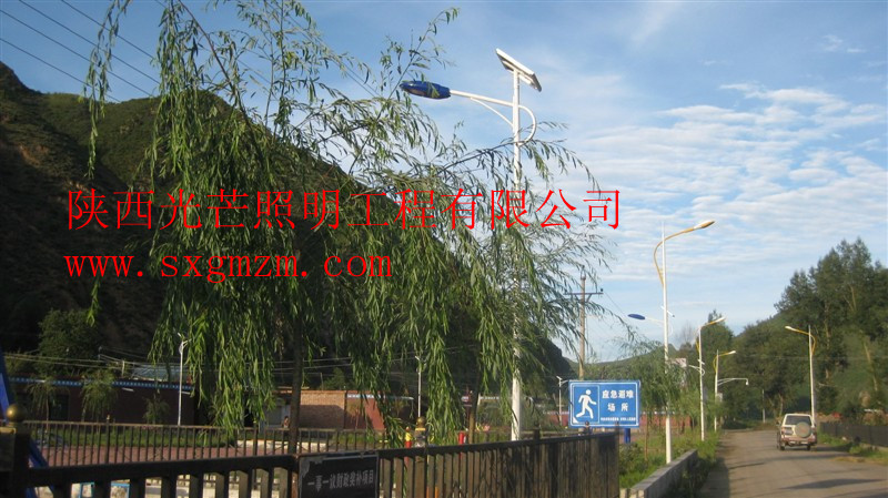 甘肅甘南臨潭縣術(shù)布鄉(xiāng)路燈亮化
